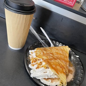 Sipp Shoppe - Cinnamon crepe - Coffee & Tea Near Me - Winslow, Arizona