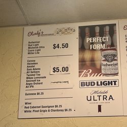 Olindy's - Drink menu