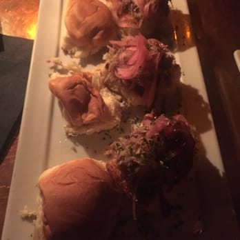 The Blind Rabbit - Kalua Pork Sliders $11 for 3 - Cocktail Bars Near Me - Anaheim, California The Blind Rabbit - Kalua Pork Sliders $11 for 3 - Cocktail Bars Near Me - Anaheim, California