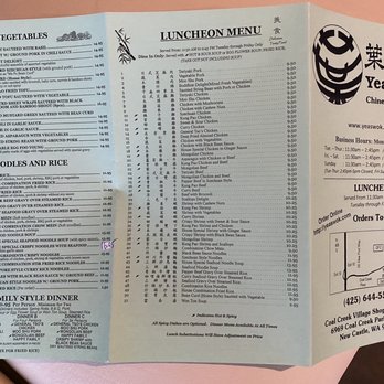 Yea's Wok - Menu (04/21) - Chinese Near Me - Newcastle, Washington Yea's Wok - Menu (04/21) - Chinese Near Me - Newcastle, Washington