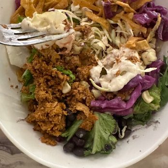Chef Tanya's Kitchen - Mediocre Taco Salad - Vegan Near Me - Palm Desert, California Chef Tanya's Kitchen - Mediocre Taco Salad - Vegan Near Me - Palm Desert, California