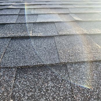 Heavenly Construction - The new asphalt shingles that the Heavenly Construction roofers had installed for us. It perfectly matched the colors on the existing roof. - Roofing Near Me - Paterson, New Jersey