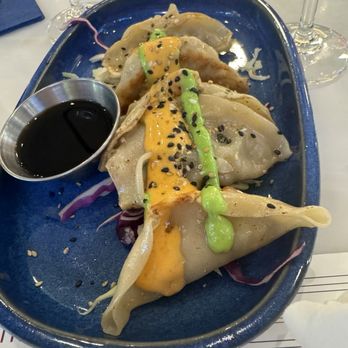 The Finch - Chicken Potstickers...$7 @ HH - New American Near Me - Dallas, Texas