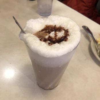 Hicksville Diner - Chocolate Eggcream - American Near Me - Hicksville, New York Hicksville Diner - Chocolate Eggcream - American Near Me - Hicksville, New York