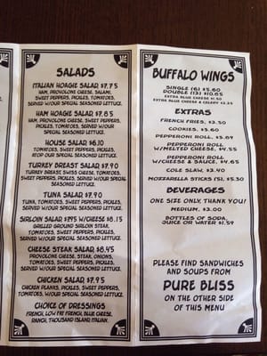 Menu photo 4 Turtles Subs Etc Hagerstown, MD Menu photo 4 Turtles Subs Etc Hagerstown, MD