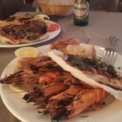 Le Diwane - Shrimp main dish