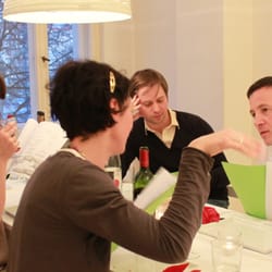 Neil Collins - Small talk, small food event. Crashkurs Business English in Berlin