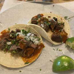 Asada tacos..