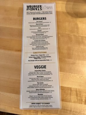 Menu photo 3 The Burger Stand Lawrence, KS Menu photo 3 The Burger Stand Lawrence, KS