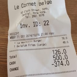 Le Cornet Belge