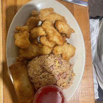 Happy Buddha - Sweet and Sour Chicken - Chinese Near Me - Galveston, Texas Happy Buddha - Sweet and Sour Chicken - Chinese Near Me - Galveston, Texas