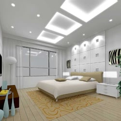 Excel Electric - Example of Master Bedroom Lighting