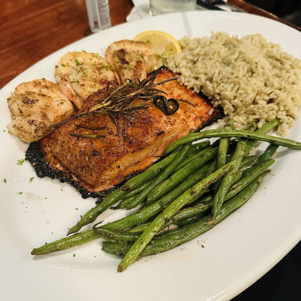 Stonewood Grill & Tavern - Grilled salmon - New American Near Me - Brandon, Florida Stonewood Grill & Tavern - Grilled salmon - New American Near Me - Brandon, Florida