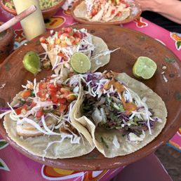 Fish, beef and fish tacos Fish, beef and fish tacos