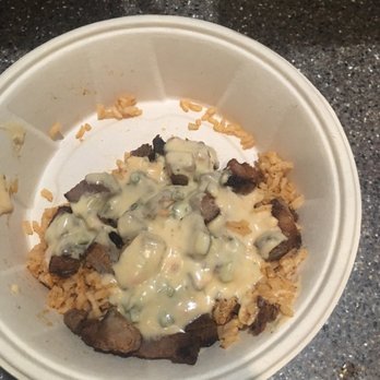 QDOBA Mexican Eats - Steak bowl what a ripoff - Mexican Near Me - Joint Base Lewis-mcchord, Washington