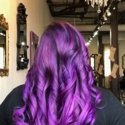 Purple hair Purple hair