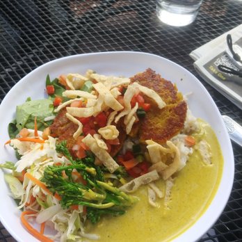Wild Thyme Bistro - Falafel and yellow curry - New American Near Me - Kanab, Utah