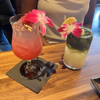 Jinya Ramen Bar - Matcha Lychee Lemonade Mocktail and E Tomo E Tomo E Tomorrow Mixed Drink - Ramen Near Me - Charleston, South Carolina Jinya Ramen Bar - Matcha Lychee Lemonade Mocktail and E Tomo E Tomo E Tomorrow Mixed Drink - Ramen Near Me - Charleston, South Carolina