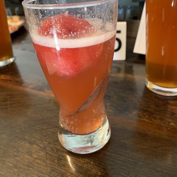 Brewability & Pizzability - Apricot champagne seltzer with sorbet - Breweries Near Me - Englewood, Colorado Brewability & Pizzability - Apricot champagne seltzer with sorbet - Breweries Near Me - Englewood, Colorado