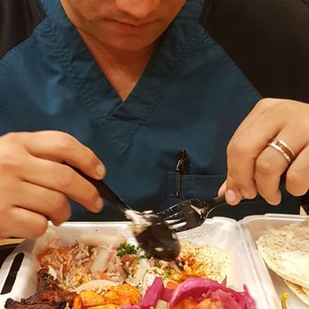 Zankou Chicken - Husband is not happy - Mediterranean Near Me - Montebello, California