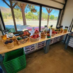 Lots of local produce!