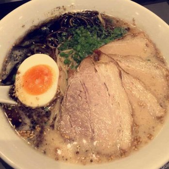 Ramen Kuroda - Kuro ramen. This is their larger size and it was only ₱230!! - Sushi Bars Near Me - Quezon City, NCR