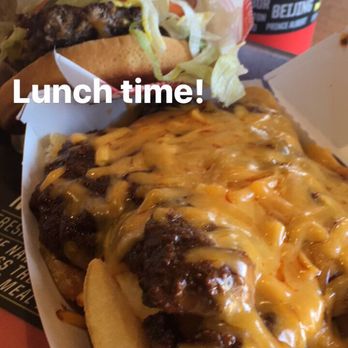 Fatburger - Fat chili cheese fries original fat burger and regular drink. Definitely enough. - Burgers Near Me - Los Angeles, California