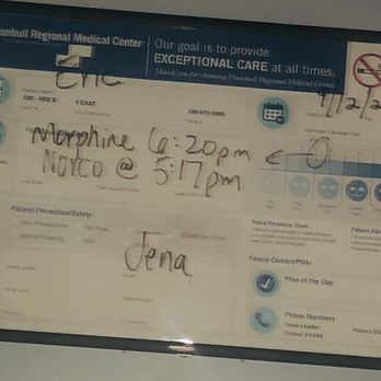 Trumbull Regional Medical Center - Schedule does of morphine after I told them i had allergies to it and it's been in my chart for at least six months - Hospitals Near Me - Warren, Ohio Trumbull Regional Medical Center - Schedule does of morphine after I told them i had allergies to it and it's been in my chart for at least six months - Hospitals Near Me - Warren, Ohio