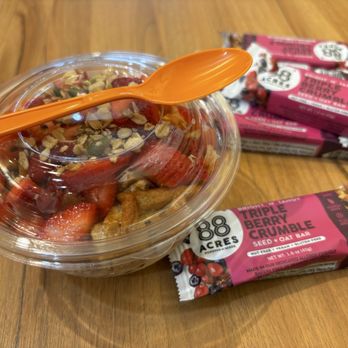 Jamba - Waffle bowl and a few delicious 88 acres bars. - Juice Bars & Smoothies Near Me - Brookfield, Wisconsin
