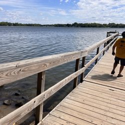 Beebe Lake County Park - Fishing pier