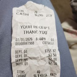 Catskill Pharmacy - Receit
