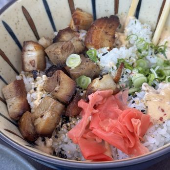 Ramen Kotori - Pork belly rice bowl - Ramen Near Me - Solvang, California Ramen Kotori - Pork belly rice bowl - Ramen Near Me - Solvang, California