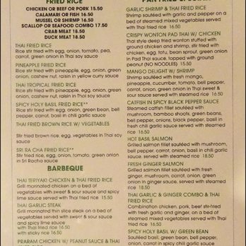 Thai Chili - The menu is absolutely GIGANTIC - six pages in total - and offers all of your Thai favorites, with something for every taste. - Thai Near Me - Elk Grove, California Thai Chili - The menu is absolutely GIGANTIC - six pages in total - and offers all of your Thai favorites, with something for every taste. - Thai Near Me - Elk Grove, California