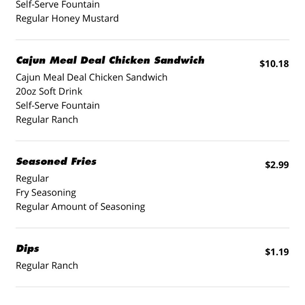 Wingstop - order details on the iphone - Chicken Wings Near Me - Dayton, Ohio Wingstop - order details on the iphone - Chicken Wings Near Me - Dayton, Ohio