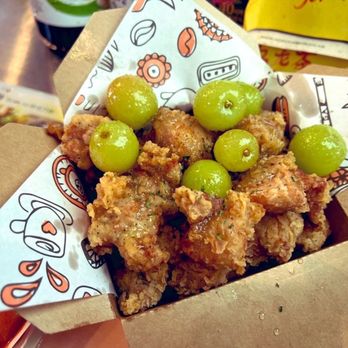 Mimisa Korean Chicken - Green grape chicken - Chicken Shop Near Me - Flushing, New York Mimisa Korean Chicken - Green grape chicken - Chicken Shop Near Me - Flushing, New York