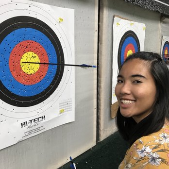 Hi-Tech Archery - Bullseye...beginner's luck? - Archery Near Me - Fullerton, California