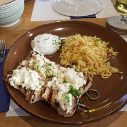 Neo - Souflaki mit Butterreis und Zaziki im Mittagsmenü unter 7€