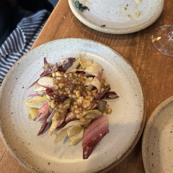 Off Alley - Roast endives with anchovy sauce and hazelnuts - Wine Bars Near Me - Seattle, Washington