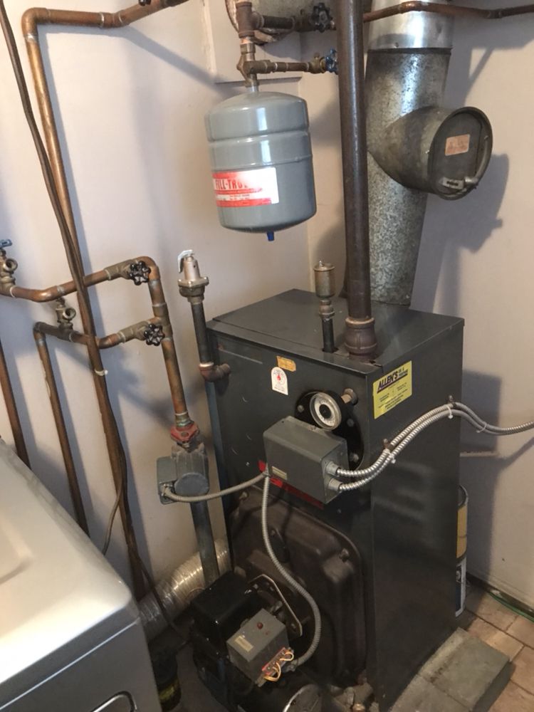 Slide of J P Tracy plumbing