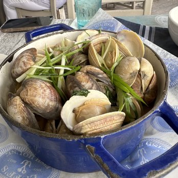 Luff's Fish House - Steam clams. SO GOOD! - Seafood Near Me - Boca Raton, Florida