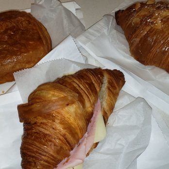 Tartinery - Ham & Swiss cheese croissant, chocolate croissant and almond croissant - Brasseries Near Me - New York, New York Tartinery - Ham & Swiss cheese croissant, chocolate croissant and almond croissant - Brasseries Near Me - New York, New York