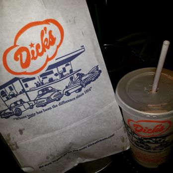 Dick's Hamburgers - Had to get some more to go! Plus the chocolate milkshake is a given! - Burgers Near Me - Spokane, Washington Dick's Hamburgers - Had to get some more to go! Plus the chocolate milkshake is a given! - Burgers Near Me - Spokane, Washington