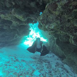 Sun's Up Scuba - Swim Through off Grand Cayman
