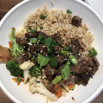 Original ChopShop - Sesame Steak Bowl - New American Near Me - Irving, Texas
