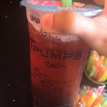 Tpumps - Upland - Mango strawberry green tea - Bubble Tea Near Me - Upland, California Tpumps - Upland - Mango strawberry green tea - Bubble Tea Near Me - Upland, California