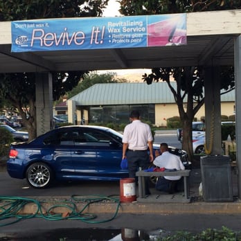 Chevron - Getting my car washed and waxed! They provide excellent customer service! - Gas Stations Near Me - San Jose, California