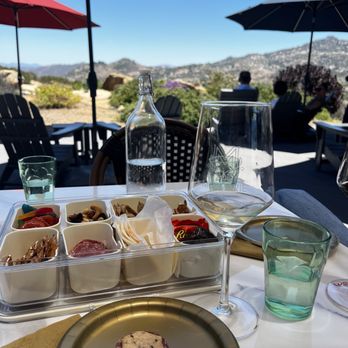 Mia Marie Vineyards - You are allowed to bring your own food but they do have a great menu - Wine Tasting Room Near Me - Escondido, California