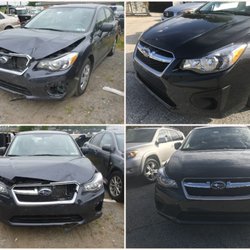 Autobody Images - Impreza before & after