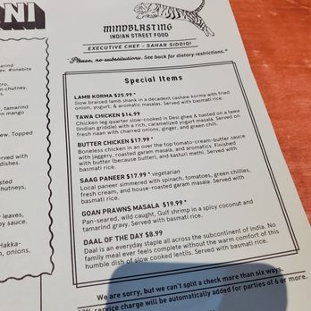 Chai Pani - Menu - Indian Near Me - Decatur, Georgia