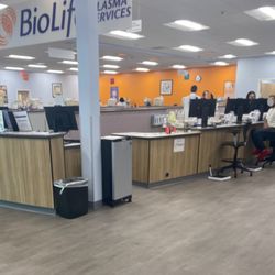 BioLife Plasma Services - Cannot get past this desk since March